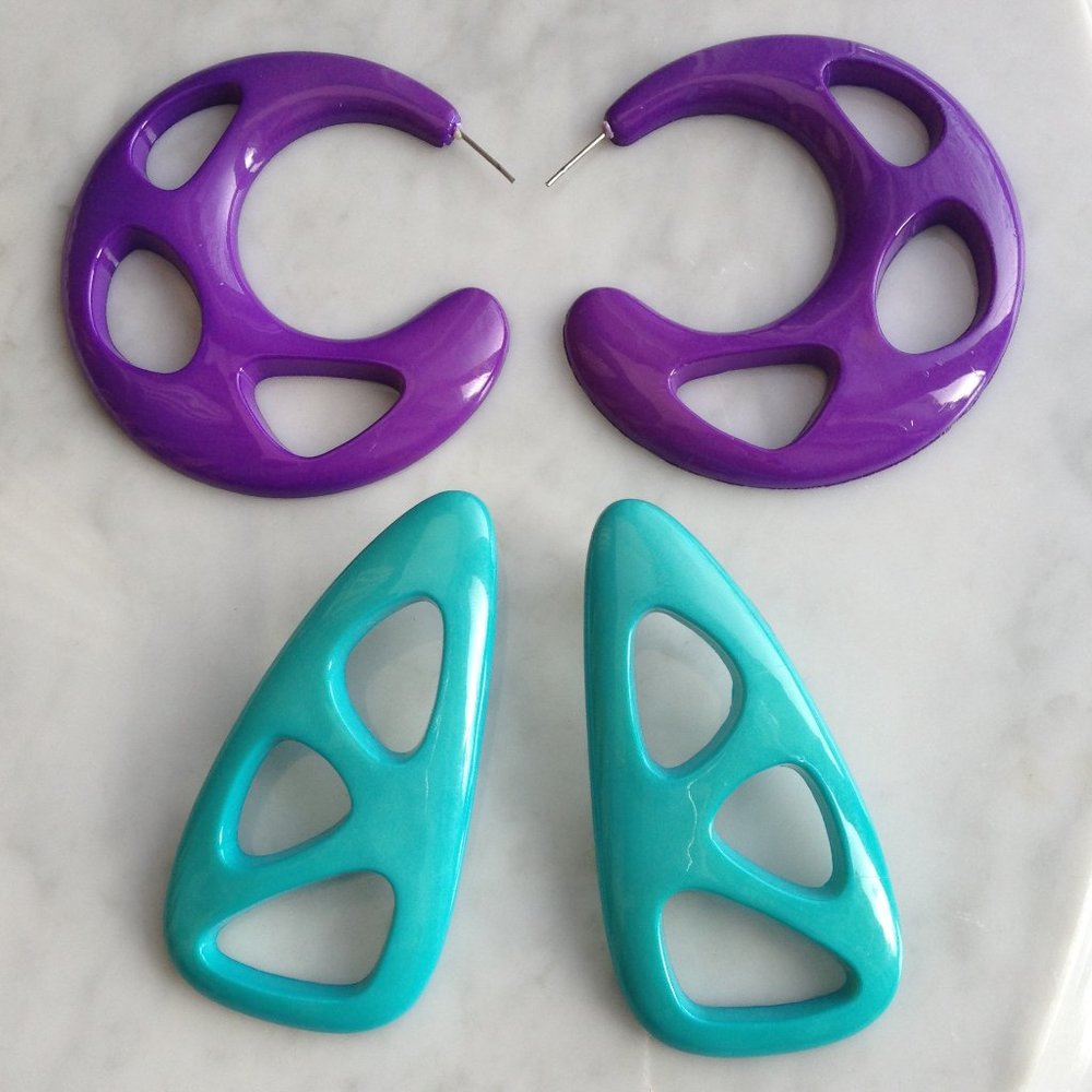 Duo of Unique & Whimsical Earring Sets